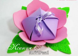 Ксения 68 - Цветок из фоамирана. Свит дизайн