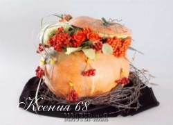 Ксения 68 - Композиция с тыквой. МК и еще идеи