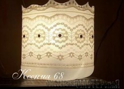 Ксения 68 - Светильник из пластиковой канистры