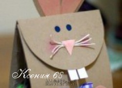 Ксения 68 - Упаковка в виде зайчика