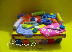 Ксения 68 - Шкатулка для рукодельницы. Фото МК