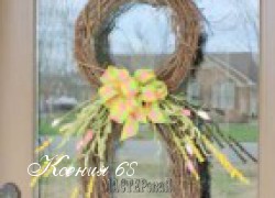 Ксения 68 - Пасхальные кролики из виноградной лозы