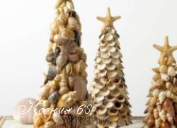 Ксения 68 - Ёлочки из ракушек