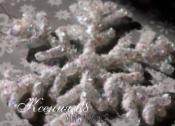 Ксения 68 - Снежинки из силикона.Шаблоны.МК