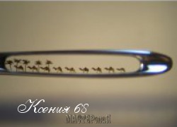 Ксения 68 - Удивительные микроминиатюры Владимира Анискина