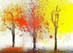 Ксения 68 - Рисование брызгами