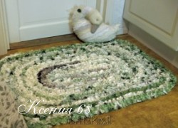 Ксения 68 - Коврик. Фото мастер класс