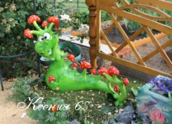 Ксения 68 - Садовая фигура дракон из бетона своими руками