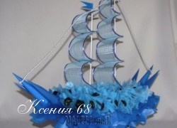 Ксения 68 - Корабль из конфет (свит-дизайн)