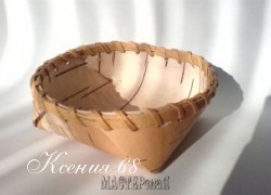 Ксения 68 - Изготовление коробочки из бересты
