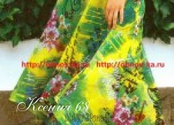 Ксения 68 - Двойная трикотажная юбка
