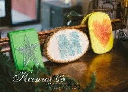 Ксения 68 - Панно из гвоздиков и пряжи