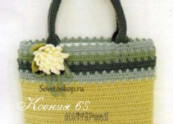 Ксения 68 - Сумка-корзинка крючком