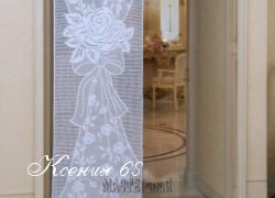 Ксения 68 - Шикарная филейная штора. Схема