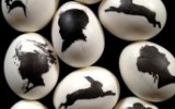 Ксения 68 - Стильное украшение яиц к Пасхе.МК. Шаблоны