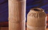 Ксения 68 - Напольная ваза из газетных трубочек