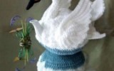 Ксения 68 - Грелка на чайник в виде лебедя