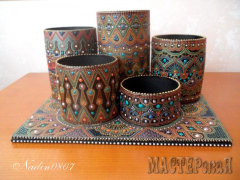 Мастер класс декупаж скотч