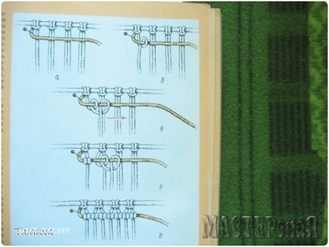 48. Так плетется репсовый узел. В помощь видео репсового и квадратного узлов http://www.youtube.com/watch?v=L608Tmxlyf4&feature=plcp