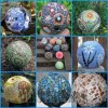 Ксения 68 - Гипсовые шары с мозаикой.МК