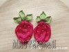 Ксения 68 - Вышиваем ягоды лентами.МК от Suzana Mustafa