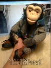 Обезьянкаигрушкаручнойработы-шимпанзеДжоннисльвенком