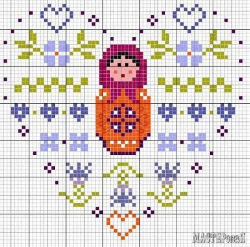 Вышивка женщина цветок Вышивка женщина цветок
